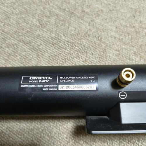 Onkyo Surround Speakers, Rear Soundbars D-077C D-109M 5