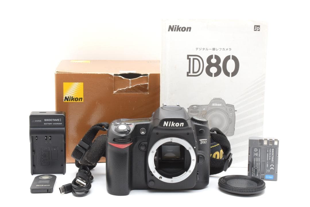 Digital Slr 7,841 Nikon D80 #21789