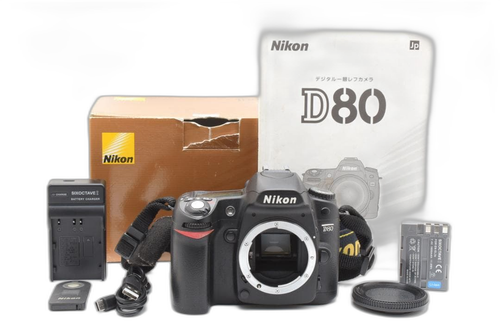 Digital Slr 7,841 Nikon D80 #21789