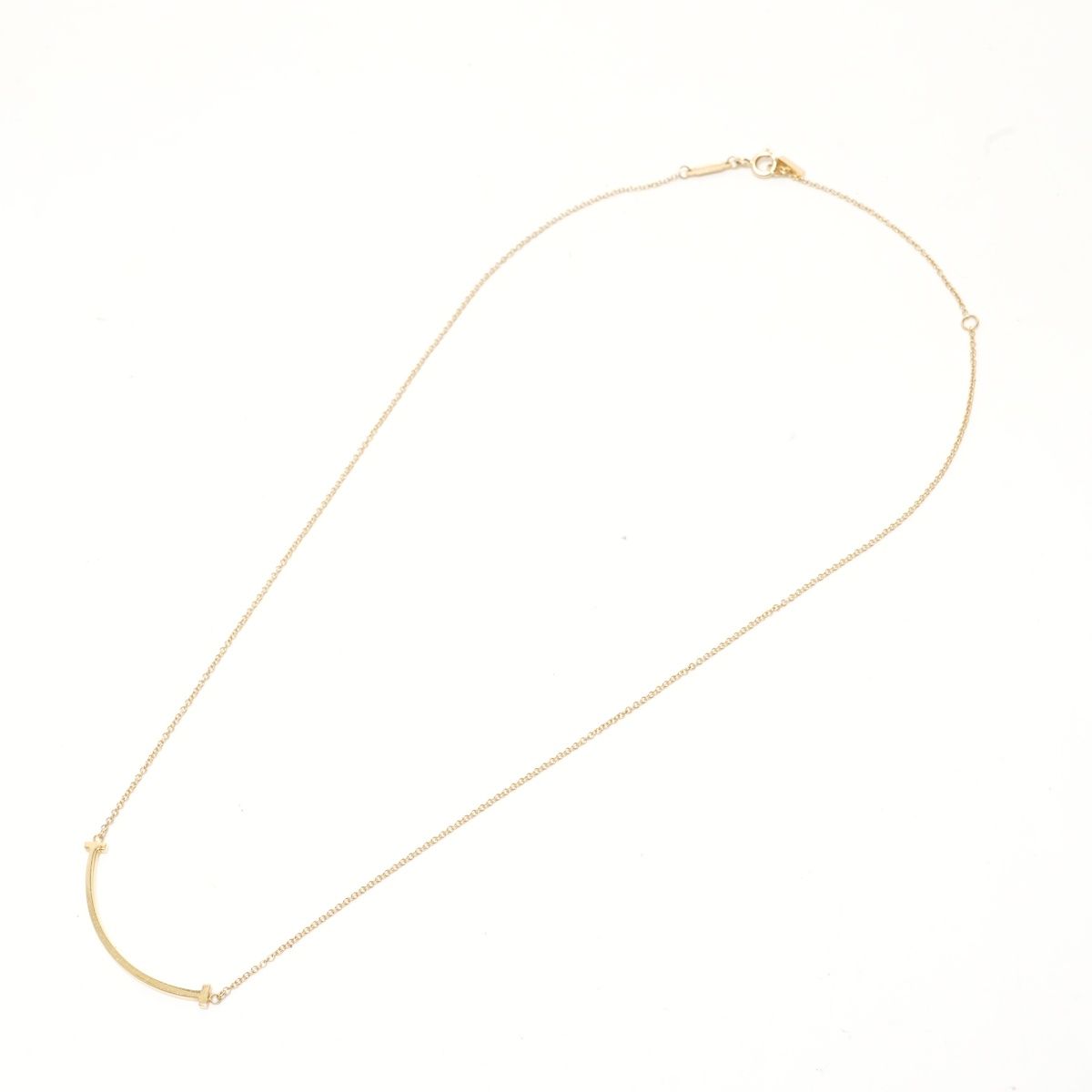 Tiffany Necklace Tiffany&Co. Au750 T