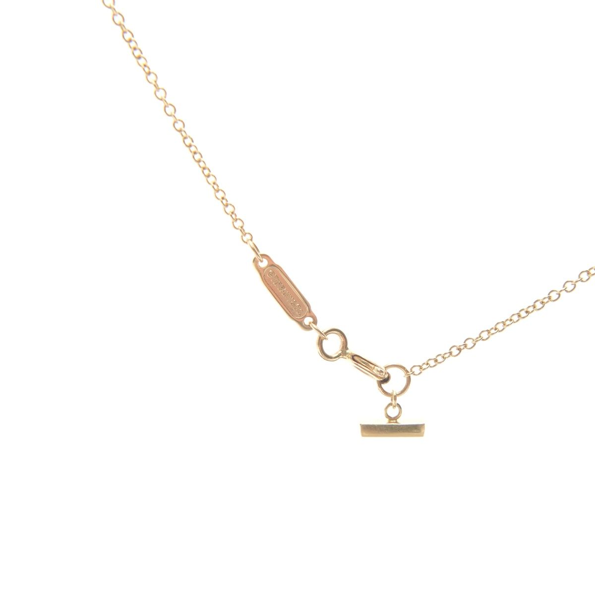 Tiffany Necklace Tiffany&Co. Au750 T