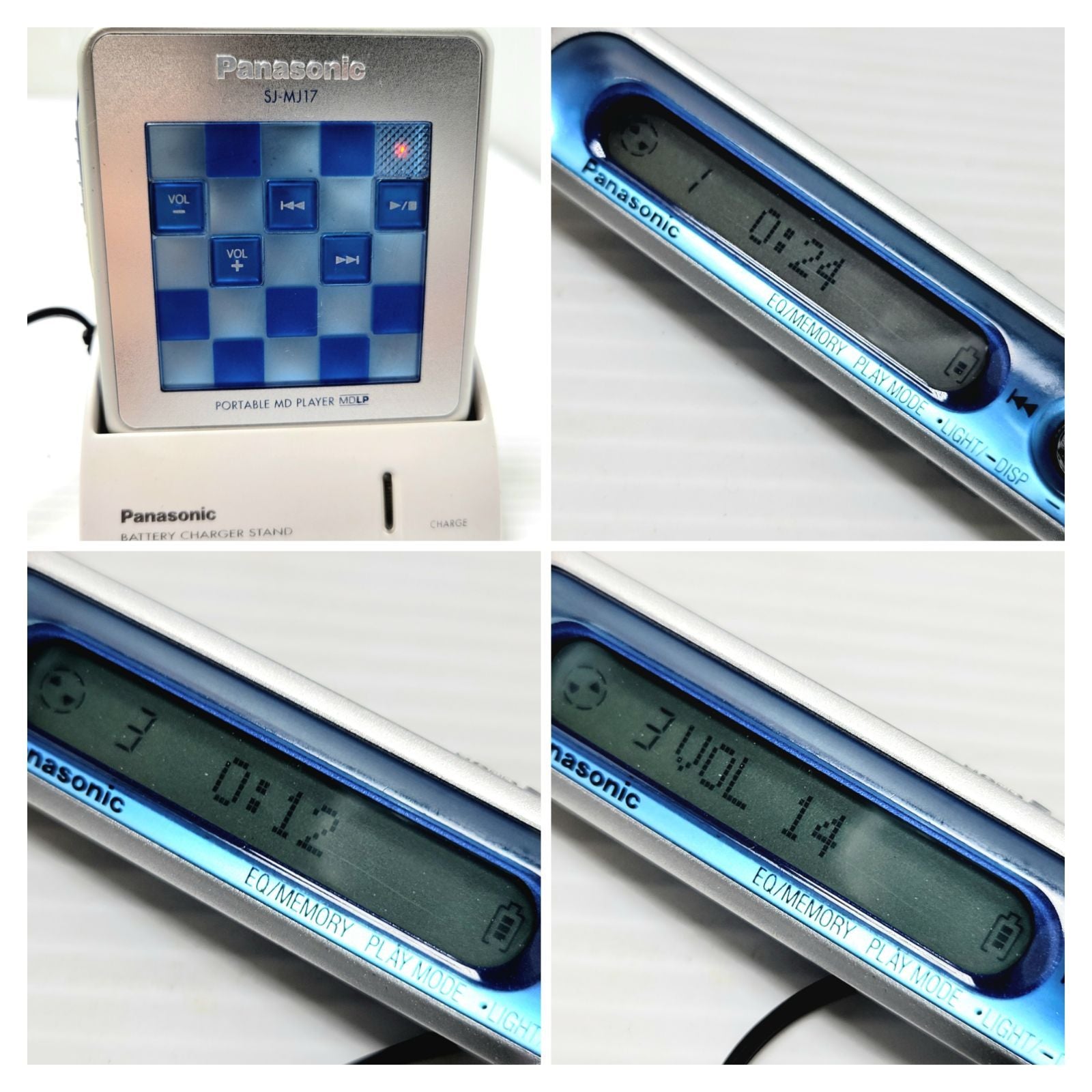 Portable Md Player Panasonic Sj-Mj17-A