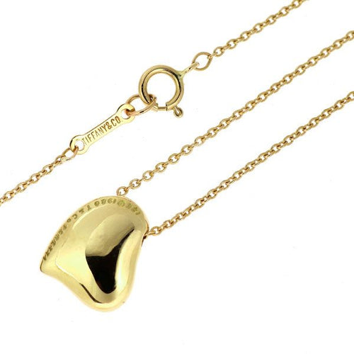 Tiffany Necklace K18Yg