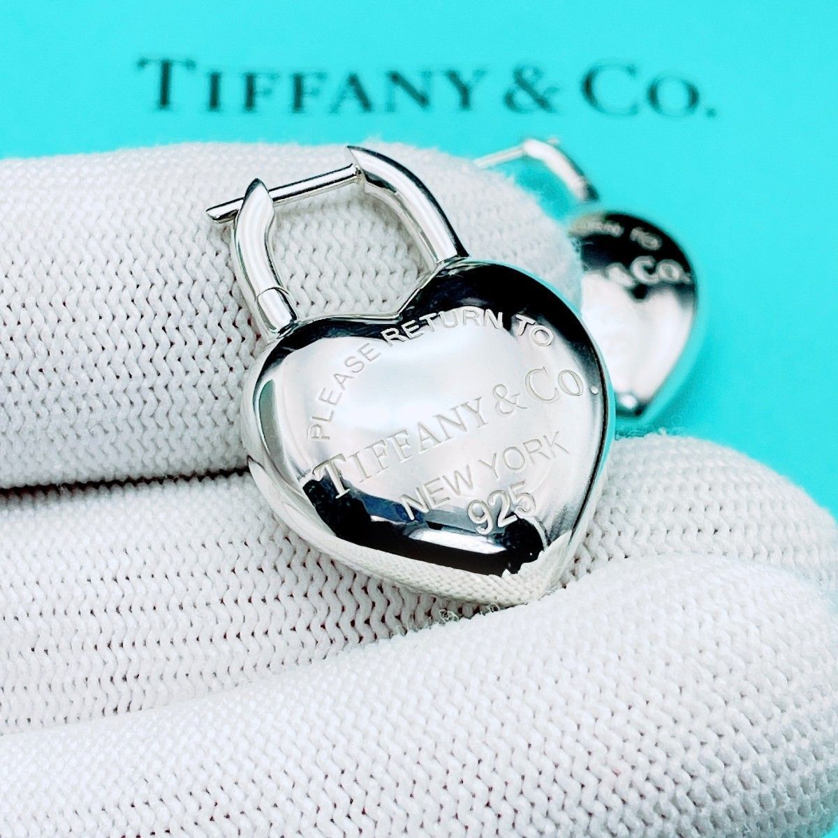 Tiffany Earrings (For Both Ears) Ag925 21.74G