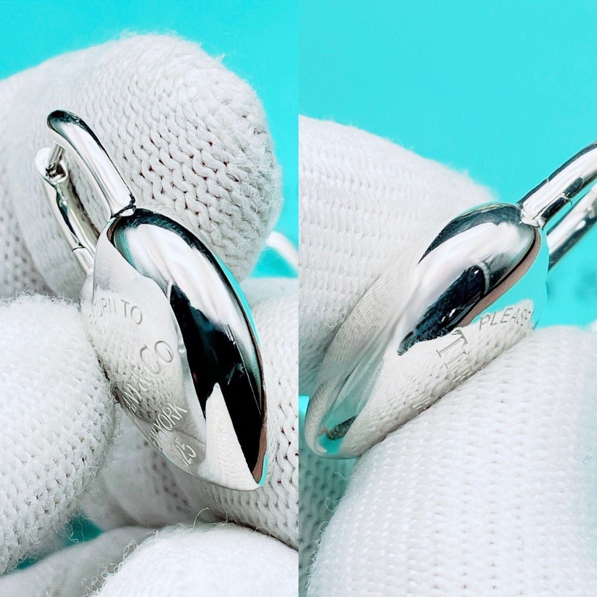 Tiffany Earrings (For Both Ears) Ag925 21.74G