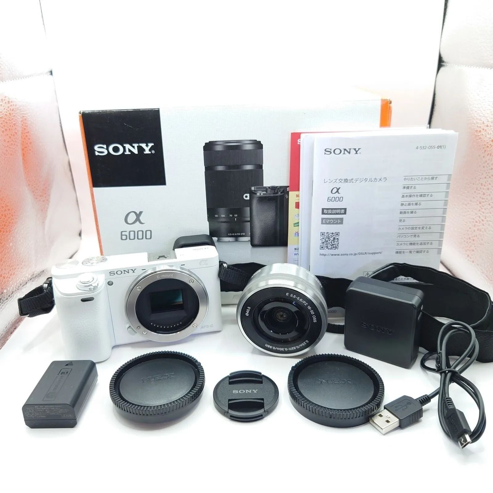 Sony Mirrorless Interchangeable Lips 6000 Selp1650 E 16-50Mm F3.5-5.6 2200