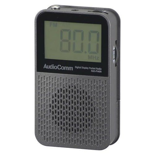 Portable Tv (Ohm) Audiocomm Fm Rad-P140N 03-7246 1