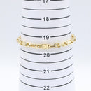 Tiffany Bracelet Co 1837 19.5 K18 Used A