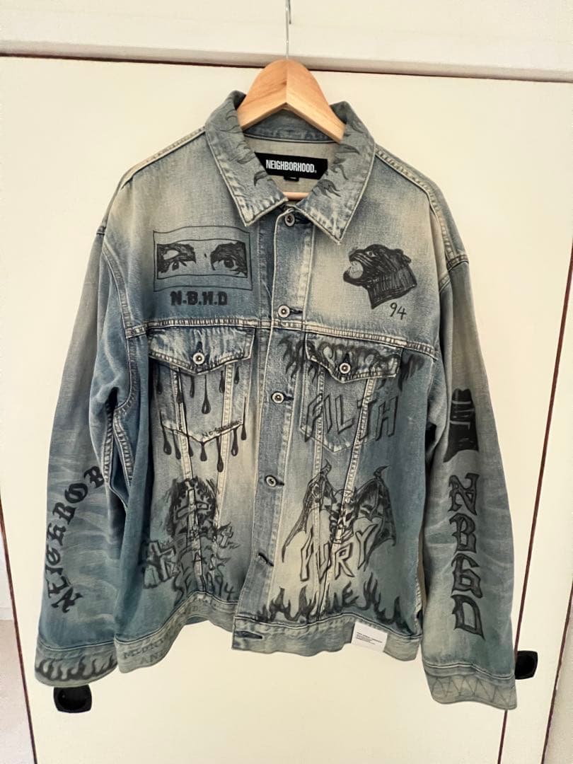 Neighborhood Denim Jackets Xl