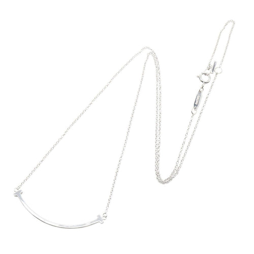Tiffany Necklace Co T 40/45 K18Wg Used A