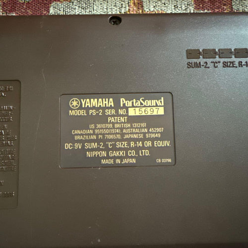 Yamaha Keyboard Electronic Piano Portasound Ps-2
