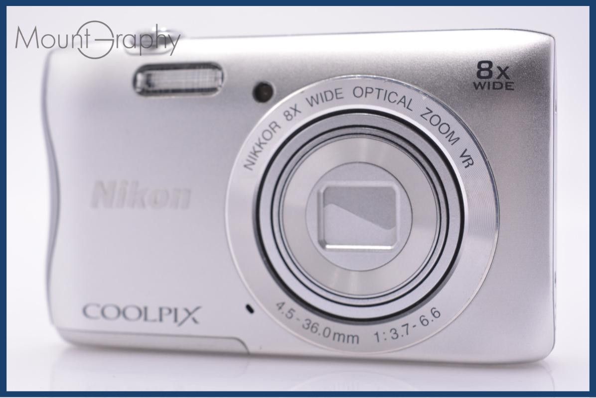 Compact Digital Camera Nikon Coolpix S3700 8X #Am7602