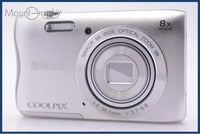 Compact Digital Camera Nikon Coolpix S3700 8X #Am7602