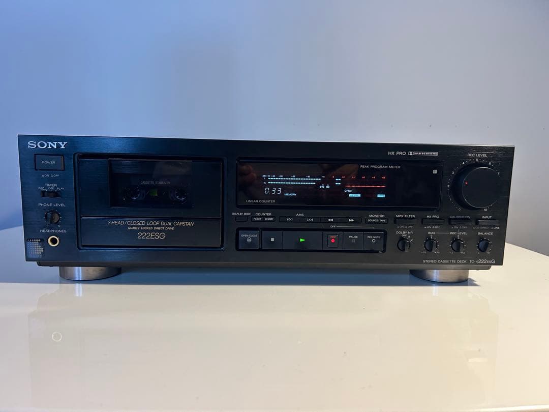 Sony Cd, Md Cassette Decks Tc-K222Esg