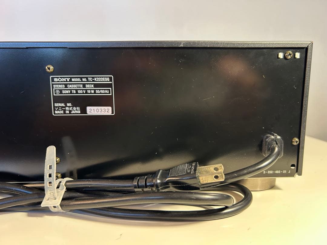Sony Cd, Md Cassette Decks Tc-K222Esg