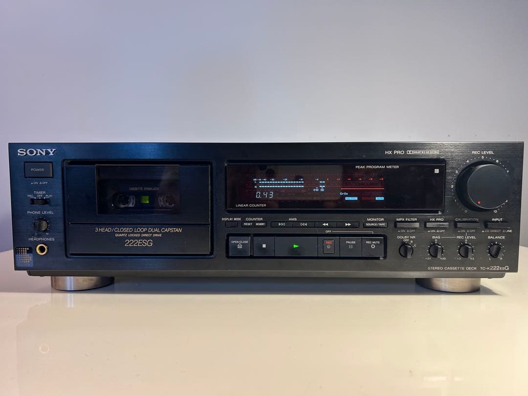 Sony Cd, Md Cassette Decks Tc-K222Esg