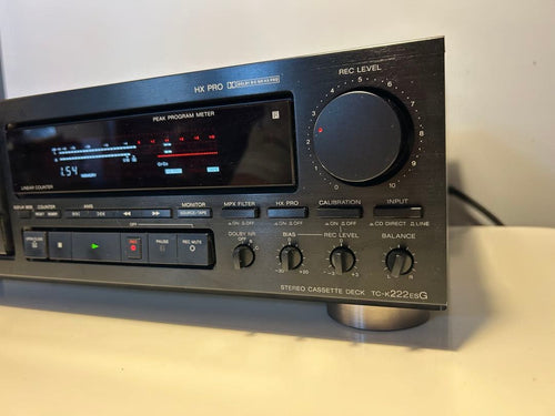 Sony Cd, Md Cassette Decks Tc-K222Esg