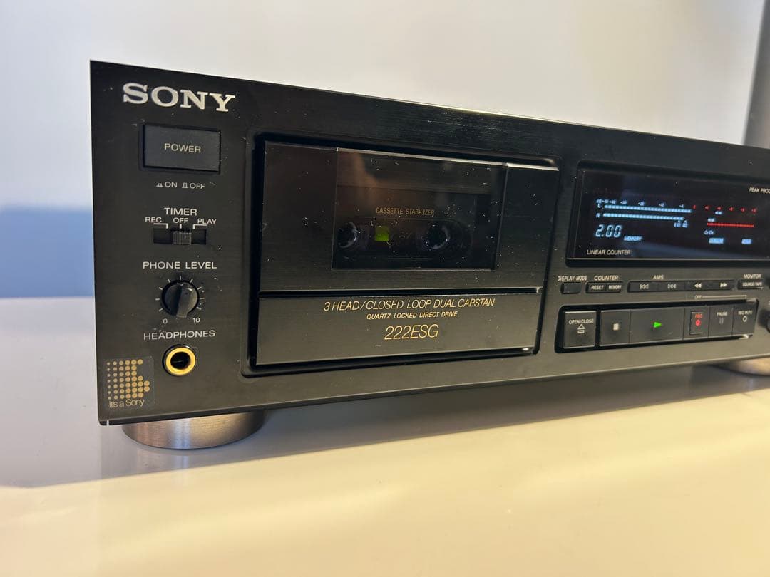 Sony Cd, Md Cassette Decks Tc-K222Esg