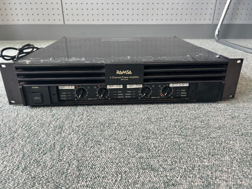 Power Amplifiers Ramsa 4 Channel Amplifier Wp-C104