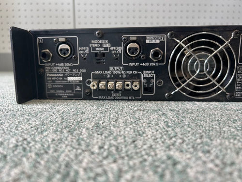 Power Amplifiers Ramsa 4 Channel Amplifier Wp-C104
