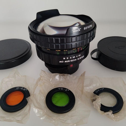 Lens (Single Focus) Zenit Mc Mir-20M F3.5 M42 3