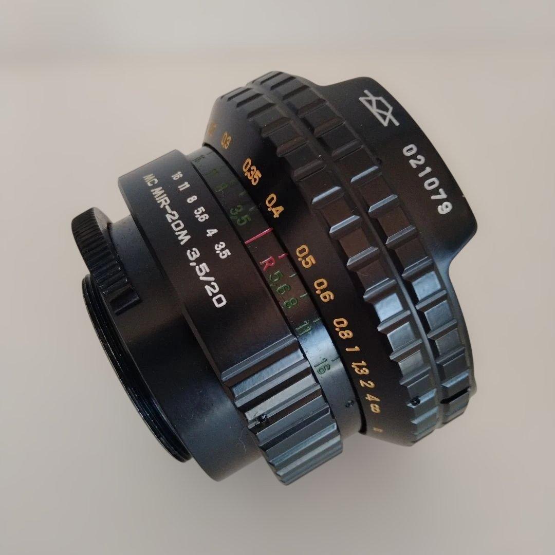 Lens (Single Focus) Zenit Mc Mir-20M F3.5 M42 3