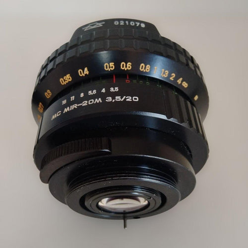 Lens (Single Focus) Zenit Mc Mir-20M F3.5 M42 3