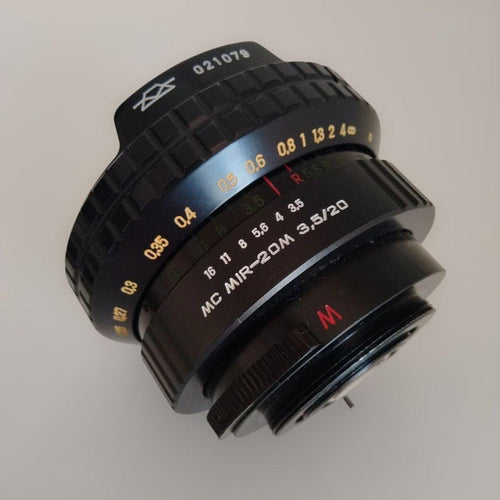 Lens (Single Focus) Zenit Mc Mir-20M F3.5 M42 3