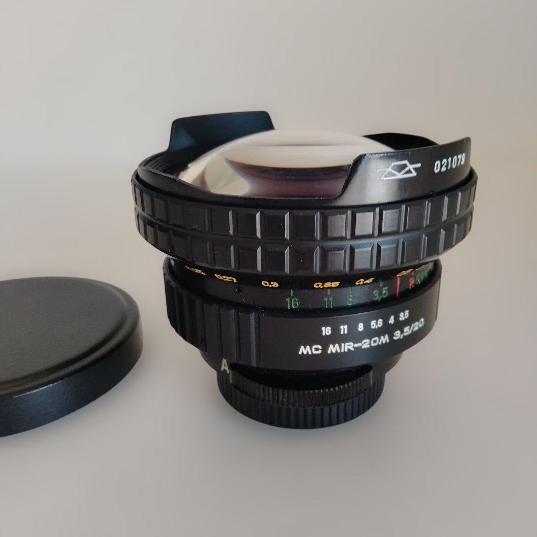 Lens (Single Focus) Zenit Mc Mir-20M F3.5 M42 3
