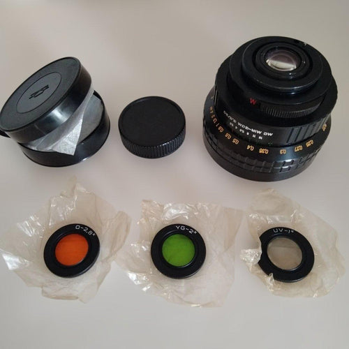 Lens (Single Focus) Zenit Mc Mir-20M F3.5 M42 3