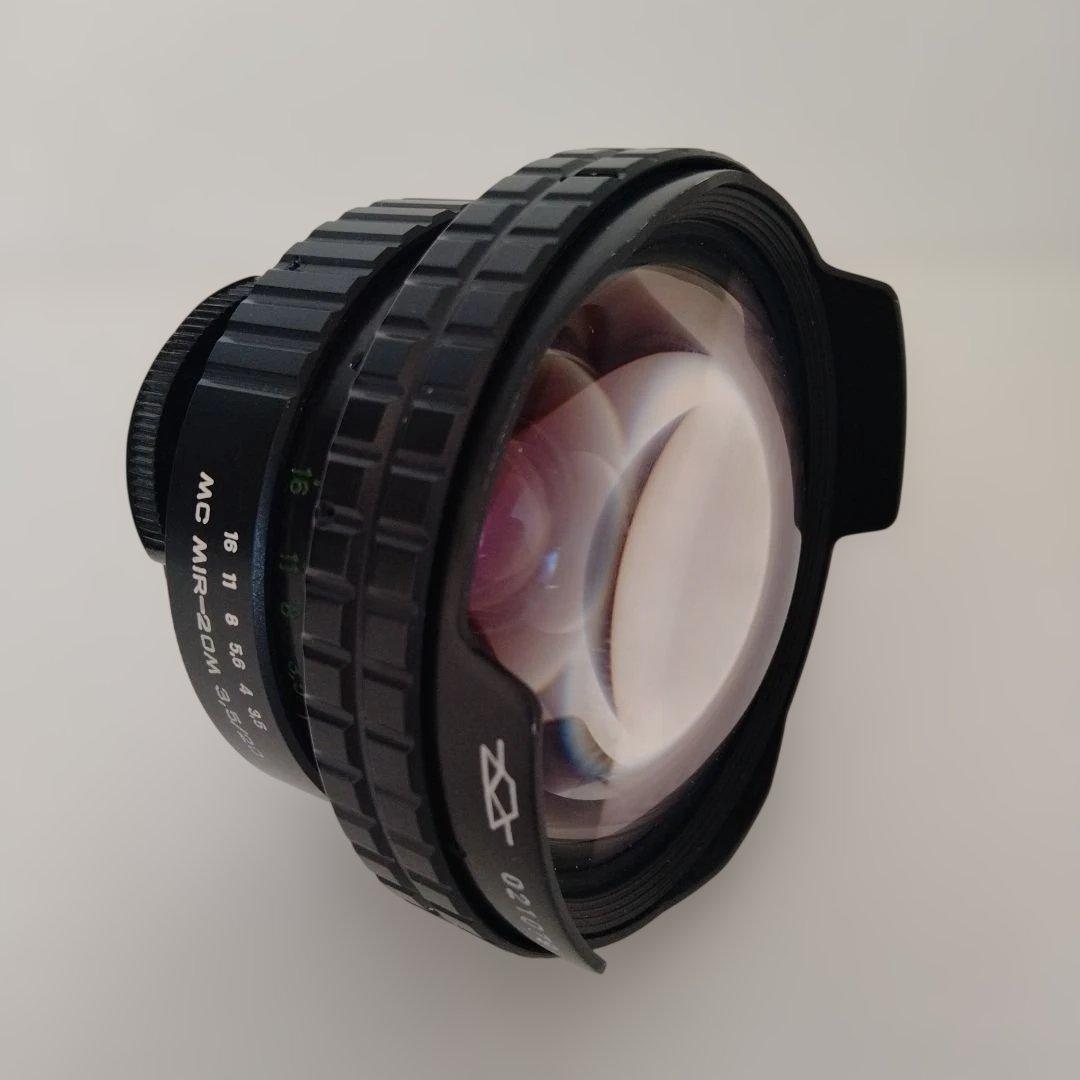 Lens (Single Focus) Zenit Mc Mir-20M F3.5 M42 3