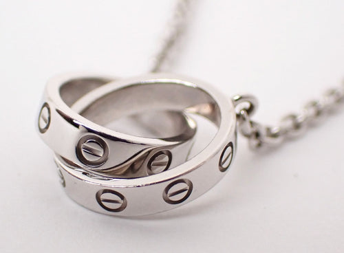 Cartier Necklace K18Wg 7.4G