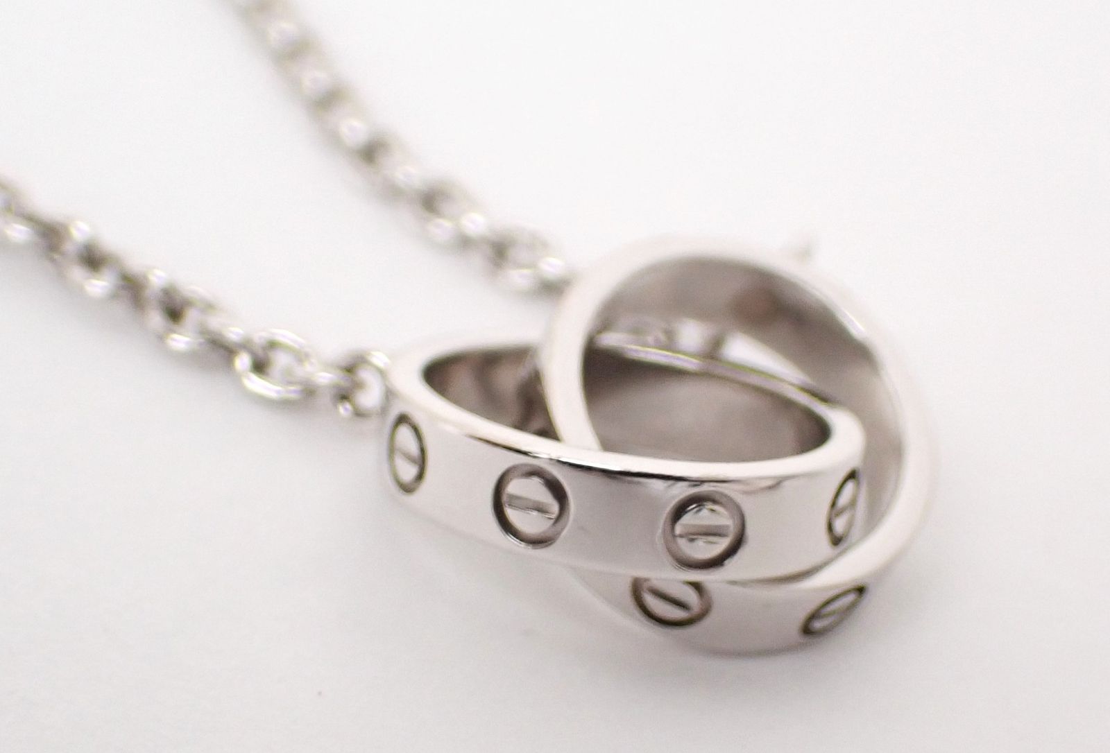 Cartier Necklace K18Wg 7.4G