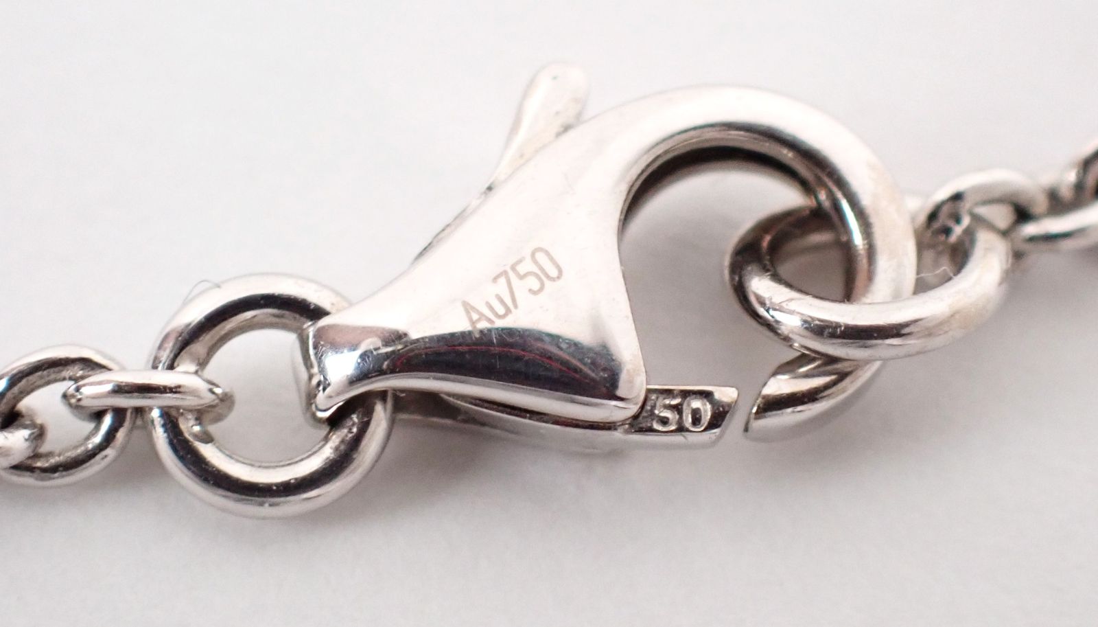 Cartier Necklace K18Wg 7.4G