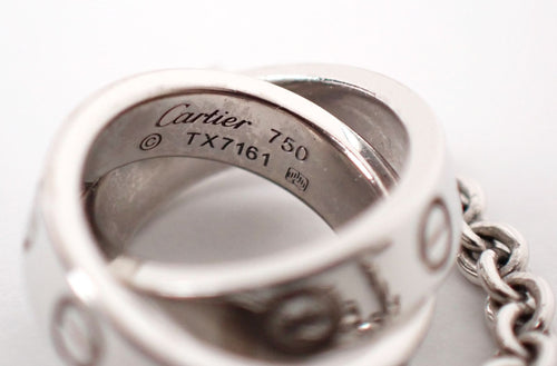 Cartier Necklace K18Wg 7.4G