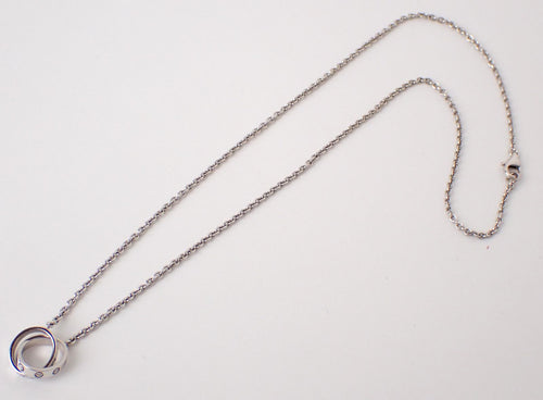 Cartier Necklace K18Wg 7.4G