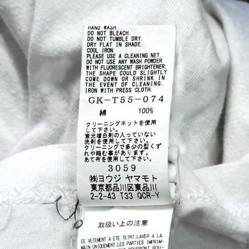Yohji Yamamoto T-Shirts Groundy T 3 E233