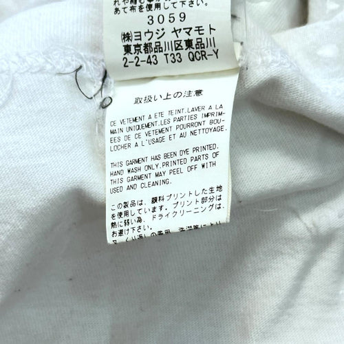 Yohji Yamamoto T-Shirts Groundy T 3 E233