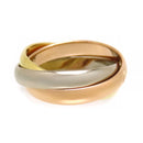 Cartier Ring #49 B4234249 750 (K18Wg K18Yg K18Pg)