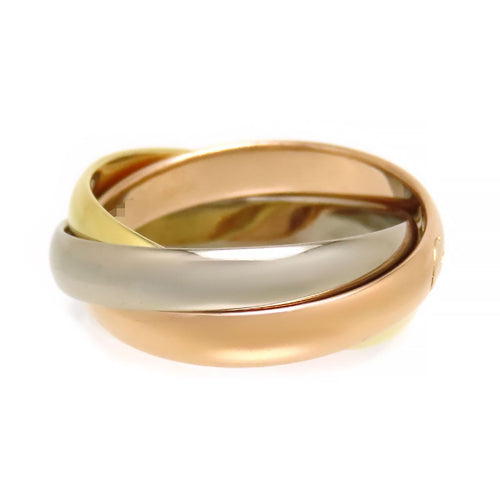 Cartier Ring #49 B4234249 750 (K18Wg K18Yg K18Pg)
