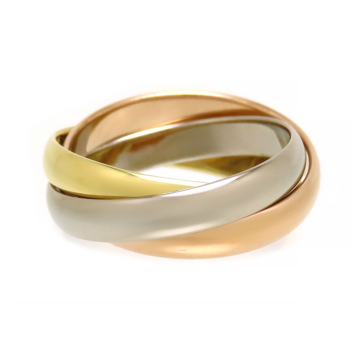 Cartier Ring #49 B4234249 750 (K18Wg K18Yg K18Pg)