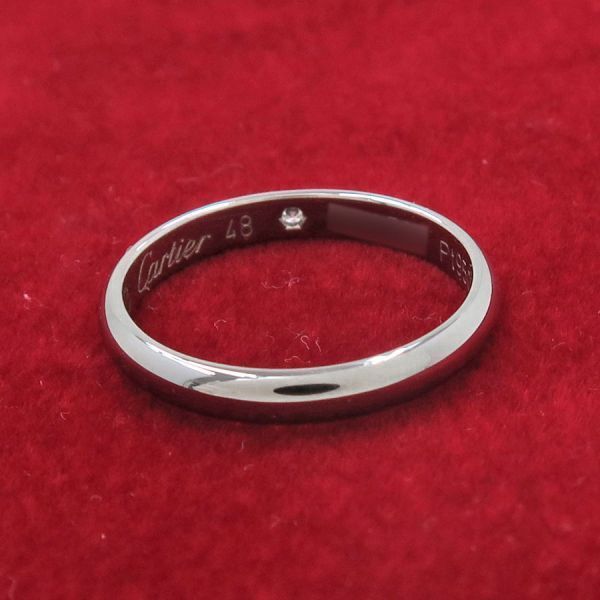 Cartier Ring 1895 /1P #48( 8 A