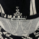 Issey Miyake Short-Sleeve Ss2004 Tattoo Print Top