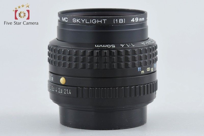 Pentax Lens (Single Focus) Smc A F/1.4
