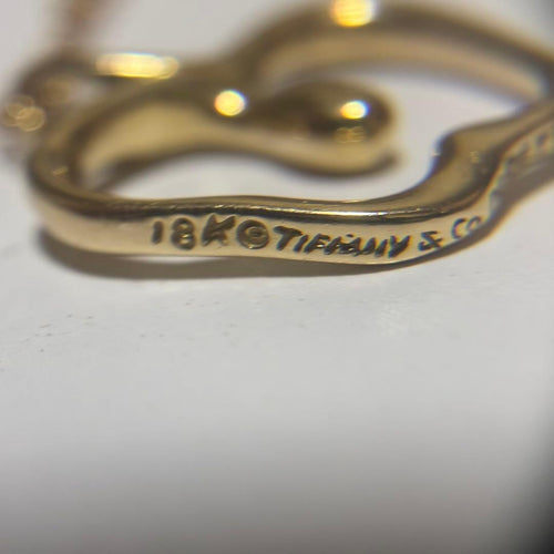 Tiffany Necklaces K18 Au750