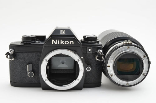 Nikon Slr Camera (Film) Em Nikkor 80-200Mm F4.5
