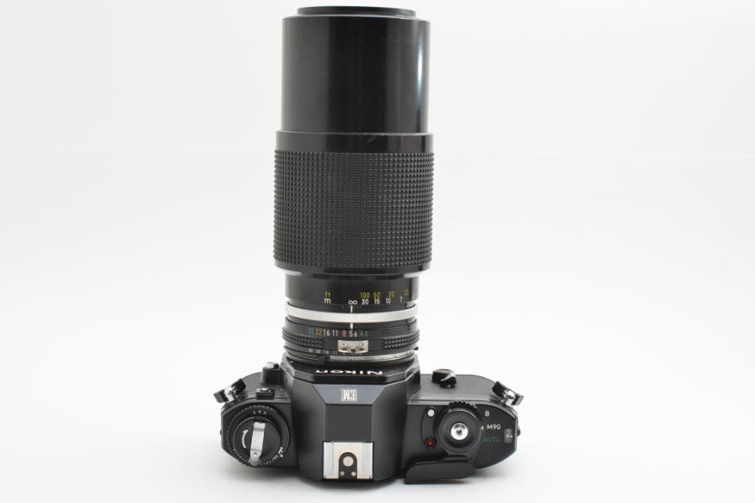 Nikon Slr Camera (Film) Em Nikkor 80-200Mm F4.5