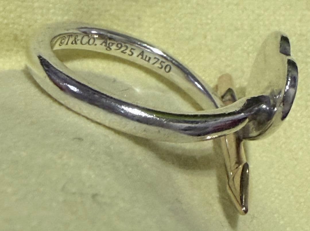 Tiffany Rings Tiffany&Co. Rtt 18K 10