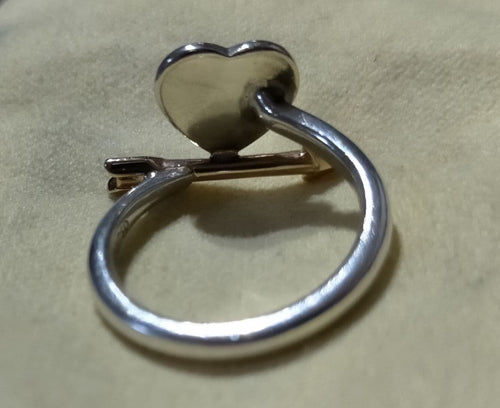 Tiffany Rings Sv925 K18Rg 10