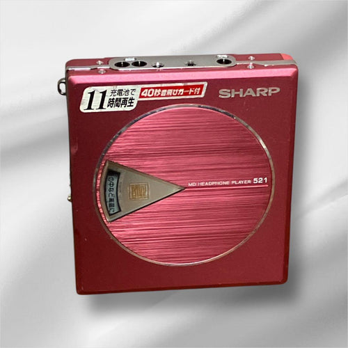 Sharp Portable Md Players Md-St521-P
